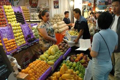 图文:墨西哥最大的水果销售市场(3)